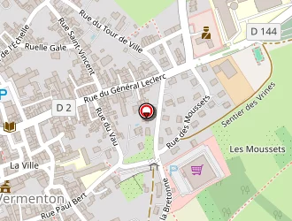 Carte de Ecole Primaire à Vermenton