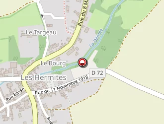 Carte de Drouet à Hermites (les)