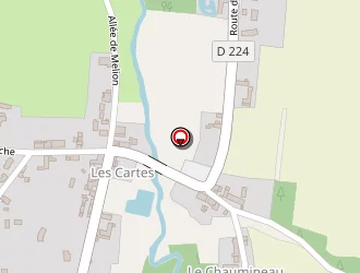 Carte de Quartier Christophe à Thorée-les-pins