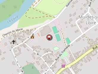 Carte de Centre De Secours Des Sapeurs Pompiers (services Administratifs) à Muides-sur-loire