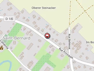 Carte de Auer Raymond à Saint-bernard