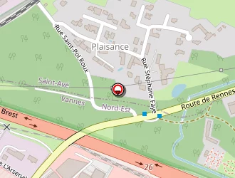 Carte de Tabur Electricité à Vannes