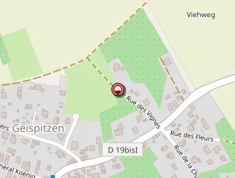 Carte de Locadillac à Geispitzen