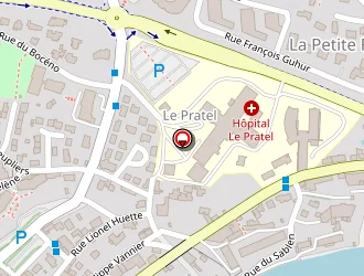 Carte de La Fromentine à Auray