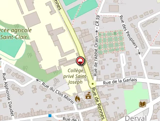 Carte de Souffle D'hair à Derval