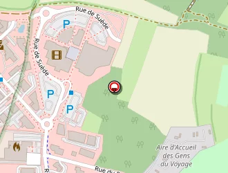 Carte de Centre Médico-social à Auray