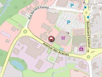 Carte de Conseil Général (agence Technique Départementale) à Questembert