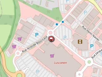 Carte de Leclerc Drive Vannes à Vannes