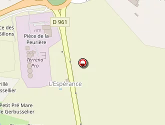 Carte de L'ebeaupinière à Sainte-gemmes-d'andigné