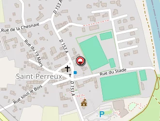 Carte de Complexe Sportif à Saint-perreux