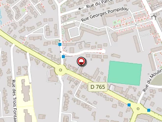 Carte de Point Information Jeunesse à Auray