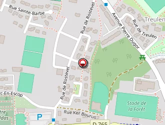 Carte de Auray Auto-ecole à Auray