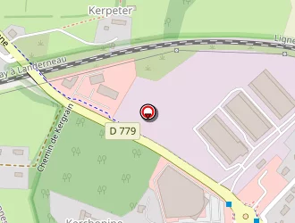 Carte de La Bicyclette à Vannes