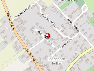 Carte de Au Bon Accueil à Spechbach-le-bas