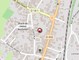 Carte de Carrefour Express Illfurth à Illfurth