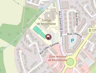 Carte de Kerlann Textiles à Pluneret