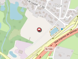 Carte de B&b Hôtel à Vannes