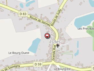 Carte de Urgence (services Locaux) à Isdes