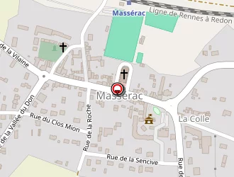 Carte de Penard Claudette à Massérac