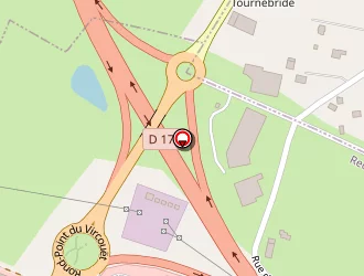 Carte de Hôtel Ibis Budget à Redon