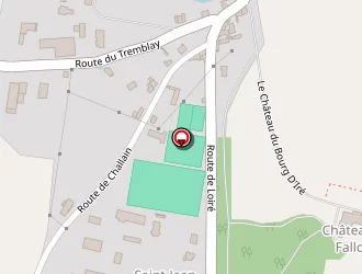 Carte de Stade à Bourg-d'iré (le)