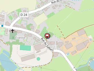 Carte de Ecuries Bobay D' Evette Salbert (les) à Évette-salbert