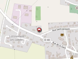 Carte de Terreteau à Louisfert