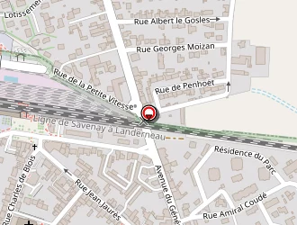 Carte de Lycee Professionnel Bertrand Duguesclin à Auray