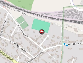 Carte de Madin Catherine à Brech