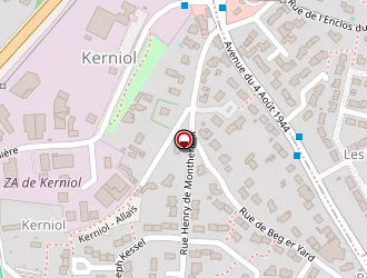 Carte de Le Priol Christian à Vannes