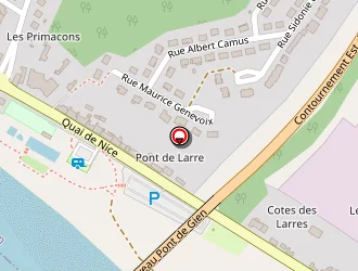 Carte de Le Rivage à Gien