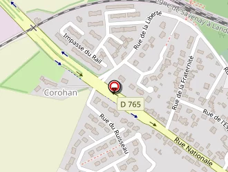 Carte de Marie Chavanne à Brech