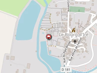 Carte de Plan D'eau à Bourg-d'iré (le)