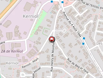 Carte de Ecolocar à Vannes