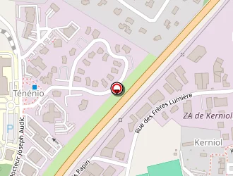 Carte de Salle St Exupery à Vannes