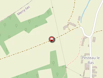 Carte de Ferme Equestre De Pesteau à Merry-sec