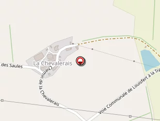 Carte de Tourillon Robert à Louisfert