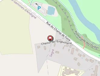 Carte de I.m.e Clairval (institut Médico Educatif) à Segré