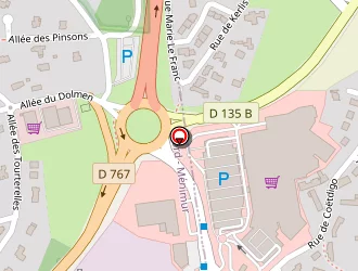 Carte de Krys à Saint-avé