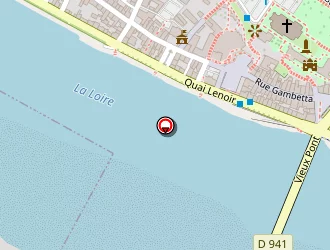 Carte de Rive Gauche à Gien