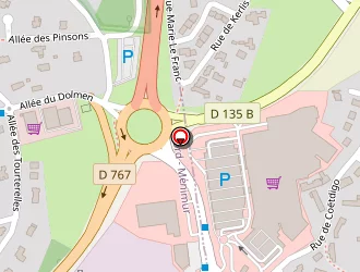 Carte de Optitic à Vannes