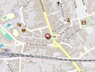 Carte de Brion Bernadette à Lure