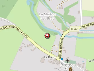 Carte de Etang De La Grand Rue à Breteau