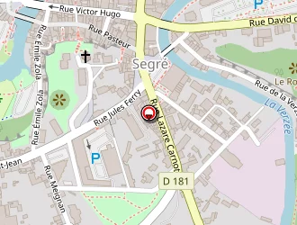 Carte de Le Jean Gildas à Segré