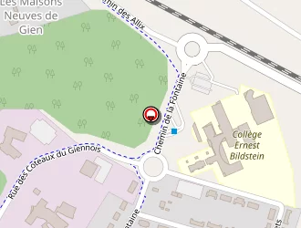 Carte de Collège E. Bildstein à Gien