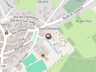 Carte de Salle Polyvalente à Cravant