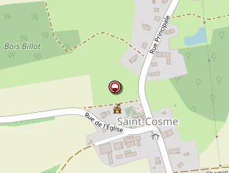 Carte de Wies à Saint-cosme