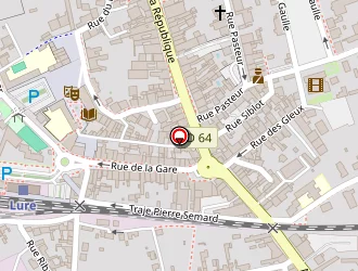 Carte de La Poste à Lure