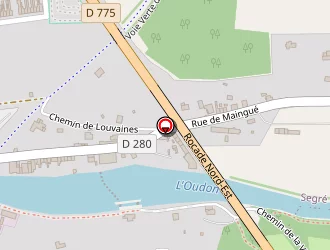 Carte de Garage Buron à Segré