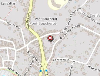 Carte de Espace Coiffure Bertrand à Gien